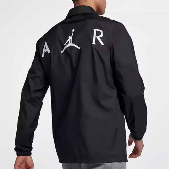 Nike Other - Air Jordan Snap Coach Collared Windbreaker